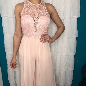 Crochet Details Jumpsuit